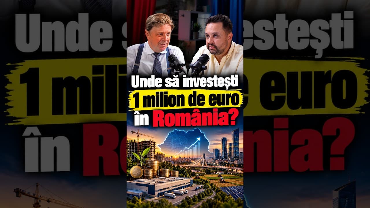 Unde sa investesti 1 milion de euro in Romania?