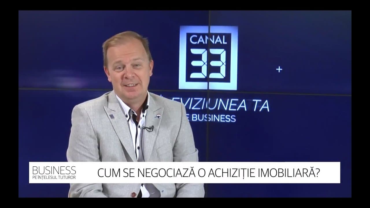 Cum se negociază o achiziție imobiliară? - cu Octavian Bădescu