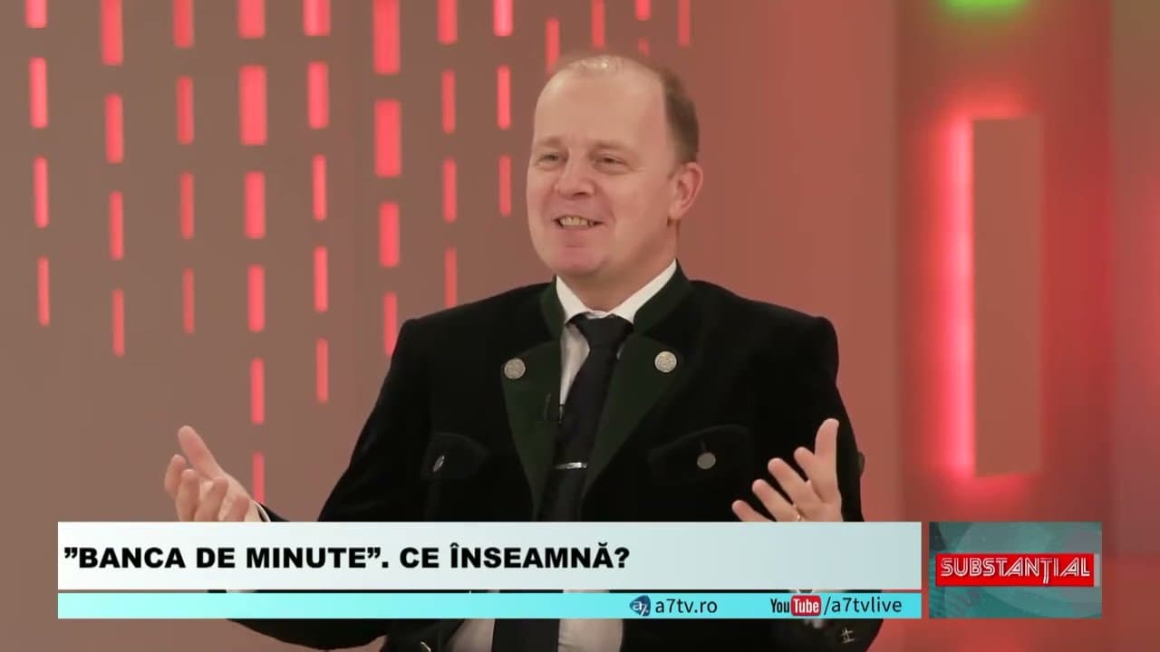 Substanțial / A7TV - invitat: Octavian Badescu, fondatorul Bancii de Minute