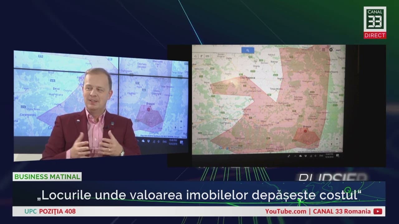 Oportunitati investitionale imobiliare in Romania - Octavian Badescu la Canal 33