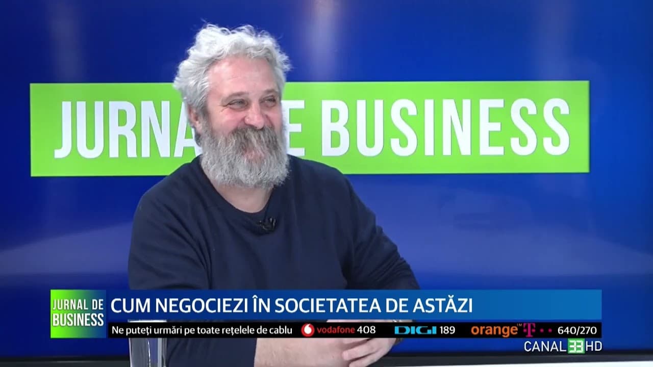 Arta de a negocia, la Canal 33. De ce e bine sa te reprezinte cineva.