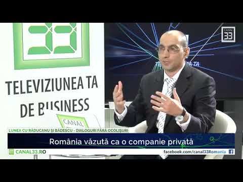 România văzută ca o companie privată - cu Octavian Bădescu