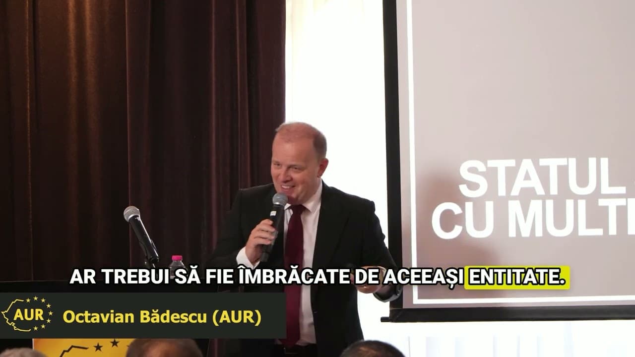 Prezentare despre relatia dintre stat si antreprenori - Octavian Badescu