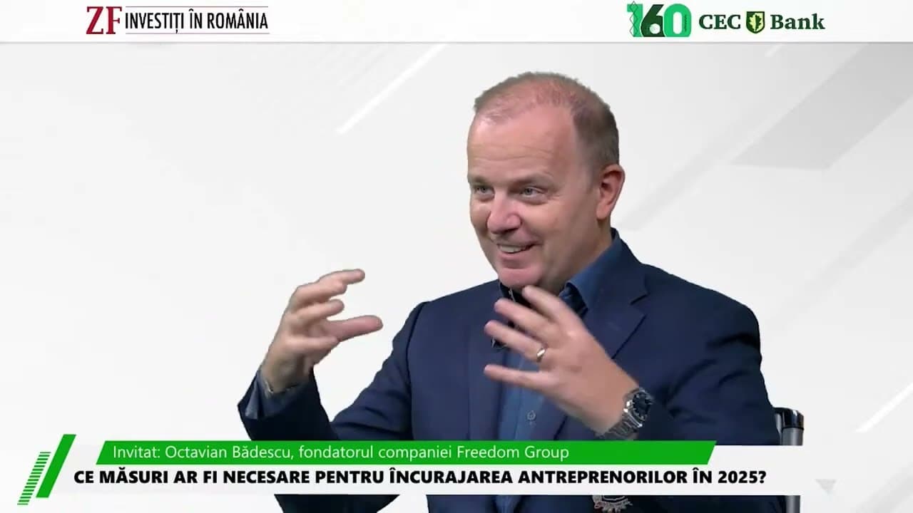 Despre imobiliare si nu numai - interviu Octavian Badescu la ZF