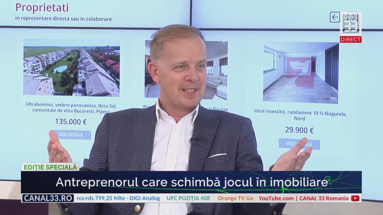 Antreprenorul care schimbă jocul în imobiliare